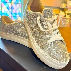 Betsy Johnson NEW 9.5 Rhinestone